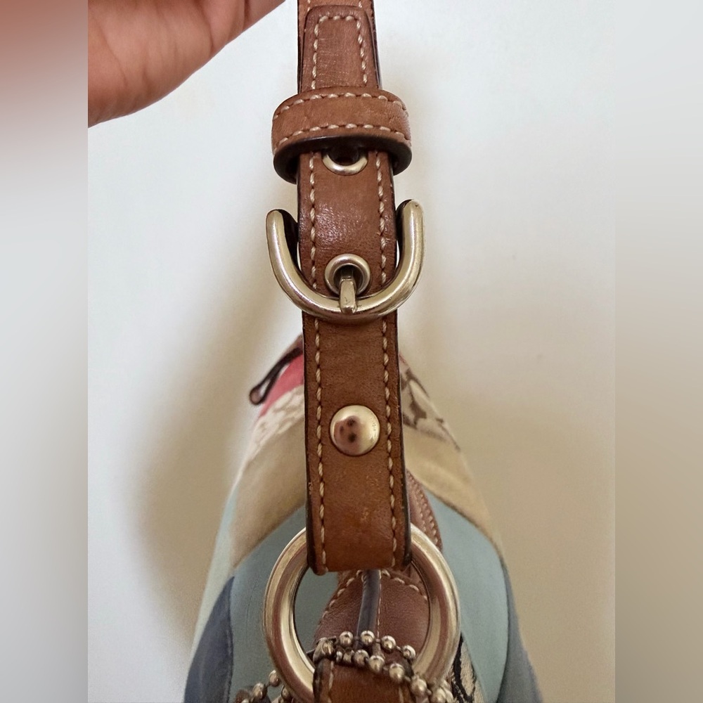 Y2K Coach Patchwork Shoulder Bag 7048 - Picture 7 of 14